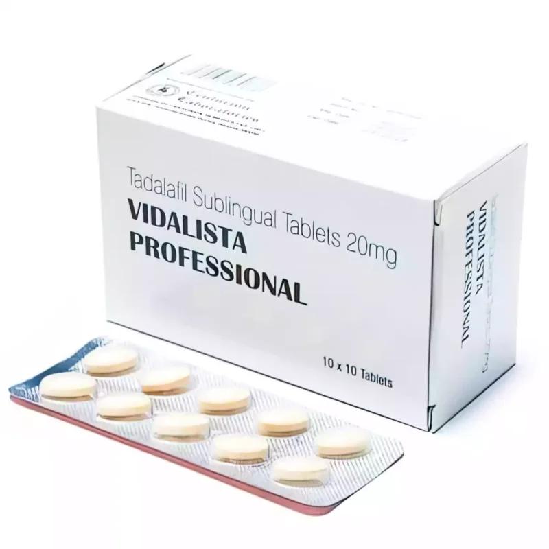 Tadalista Professional 20MG Sublingual Tablet (10's)