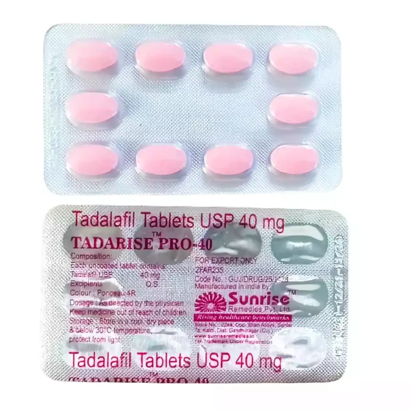 Tadarise Pro 40MG Sublingual Tablet (10's) - Image 4