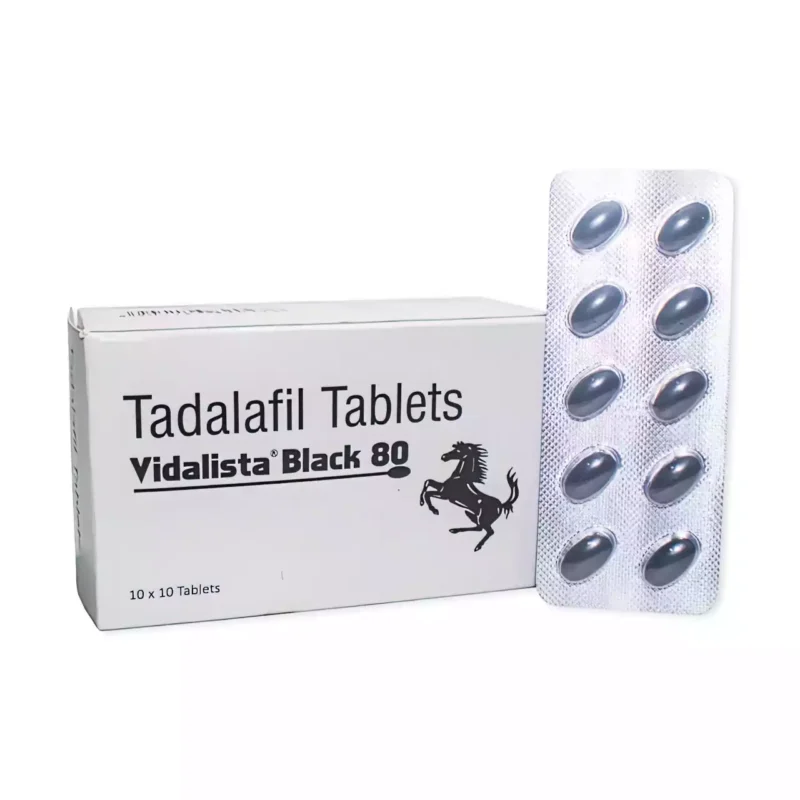 Vidalista Black 80MG Tablet (10's)