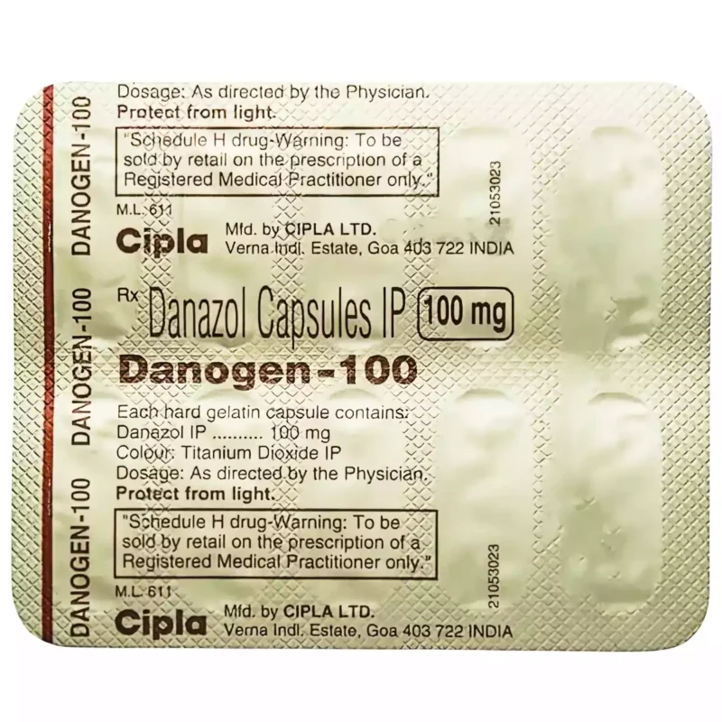 Danogen 100MG Capsule (10's) - Image 5