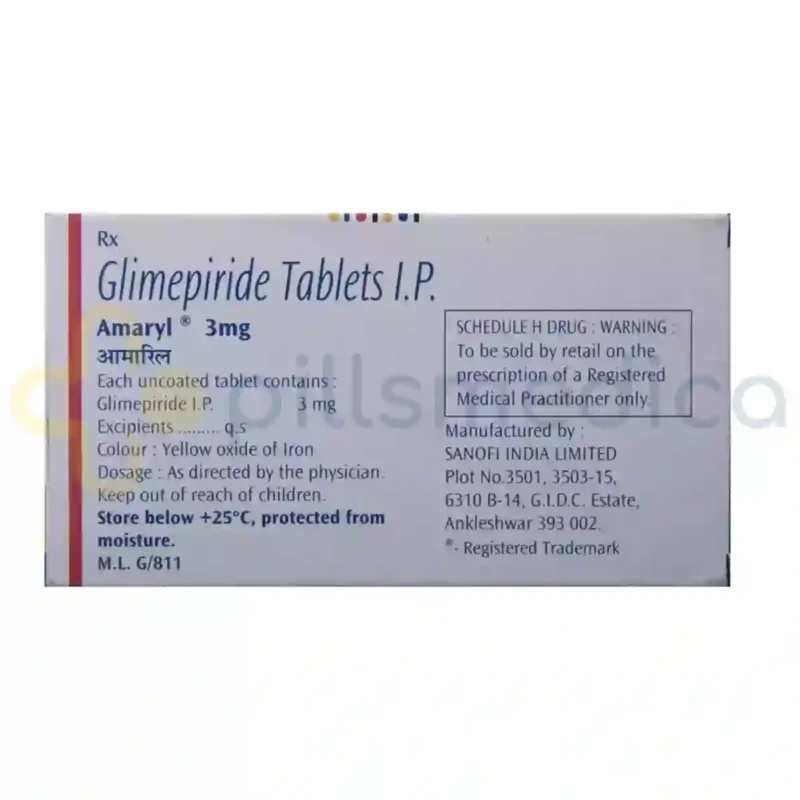 Amaryl 2MG Tablet (30's) - Image 3