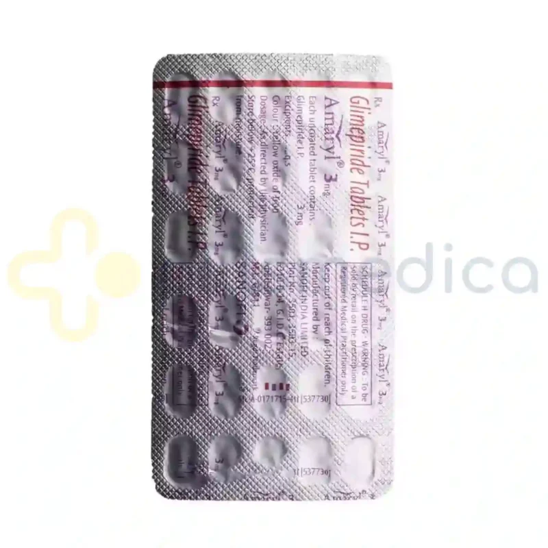 Amaryl 2MG Tablet (30's) - Image 5