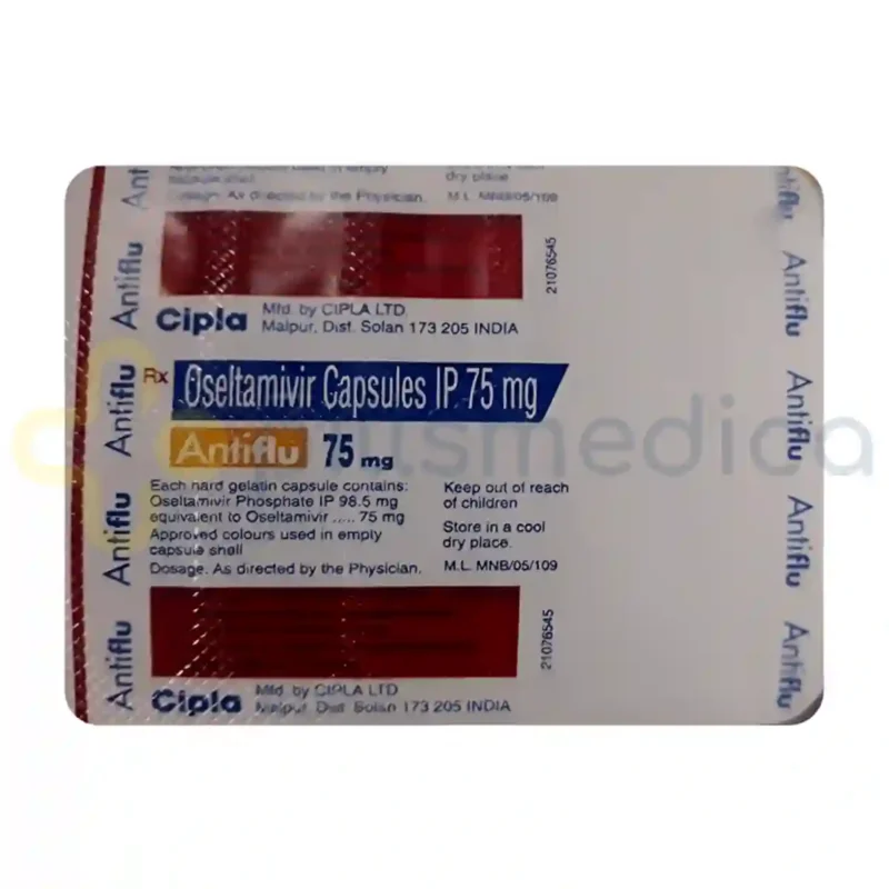 Antiflu 75MG Capsule (10's) - Image 3