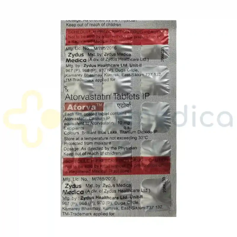 Atorva 10MG Tablet (15's) - Image 3