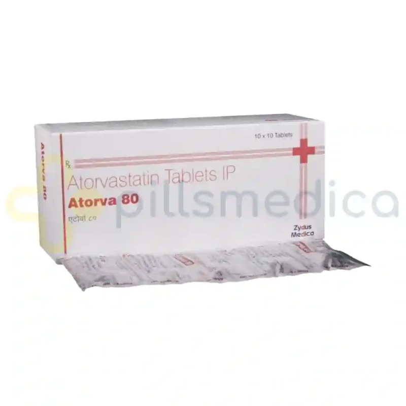 Atorva 80MG Tablet (10's)