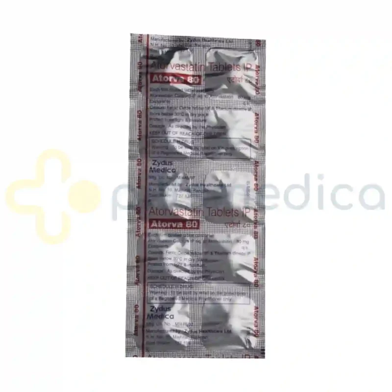 Atorva 80MG Tablet (10's) - Image 4