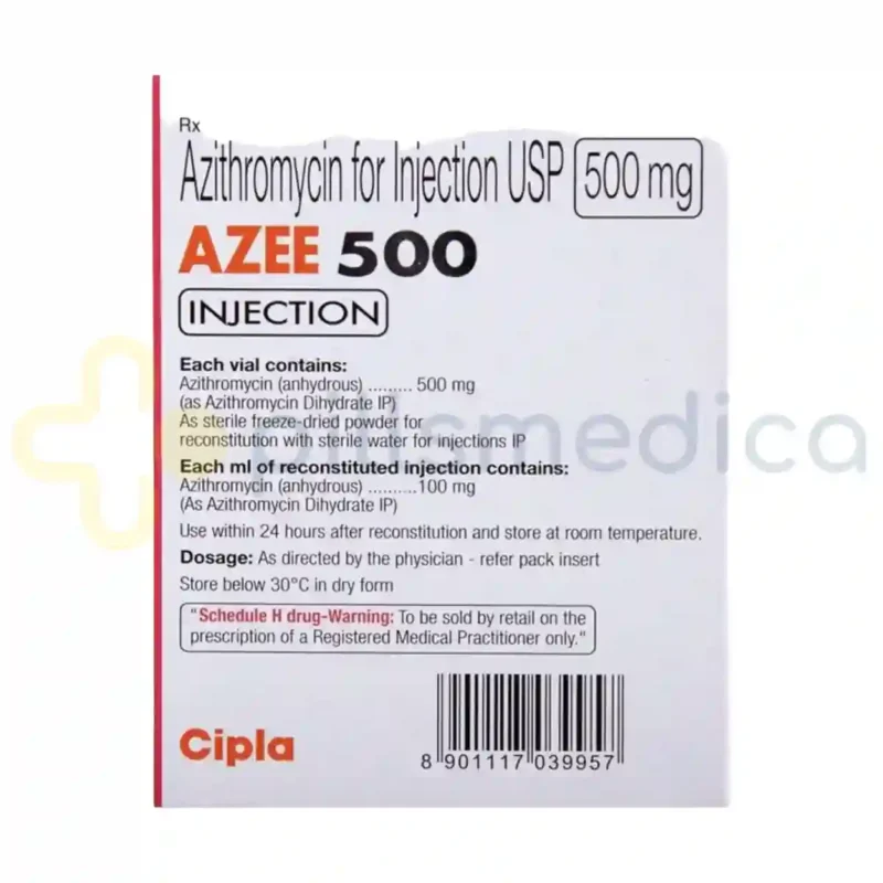 Azee Injection (500mg) - Image 3