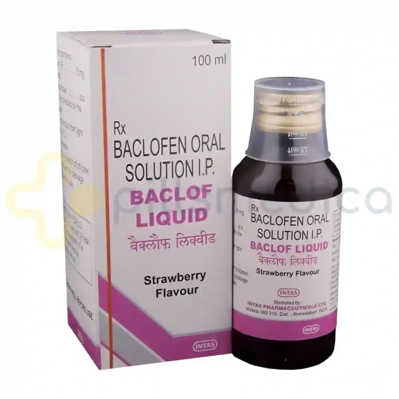 Baclof Liquid Strawberry 5mg Syrup (100ml)