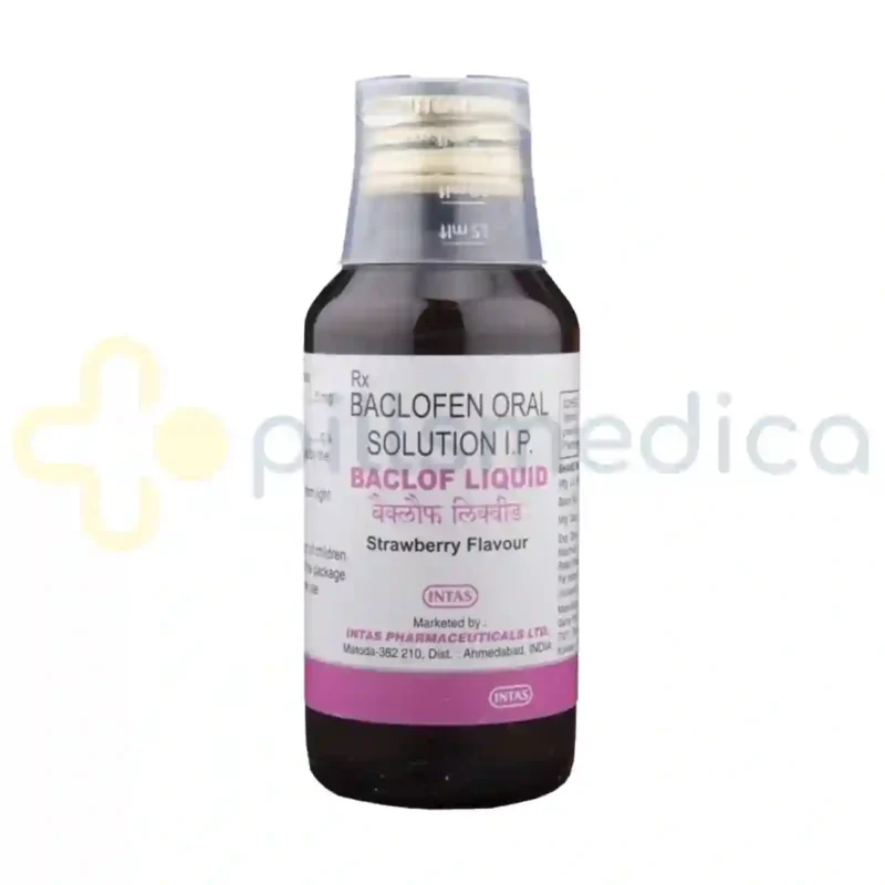 Baclof Liquid Strawberry 5mg Syrup (100ml) - Image 4