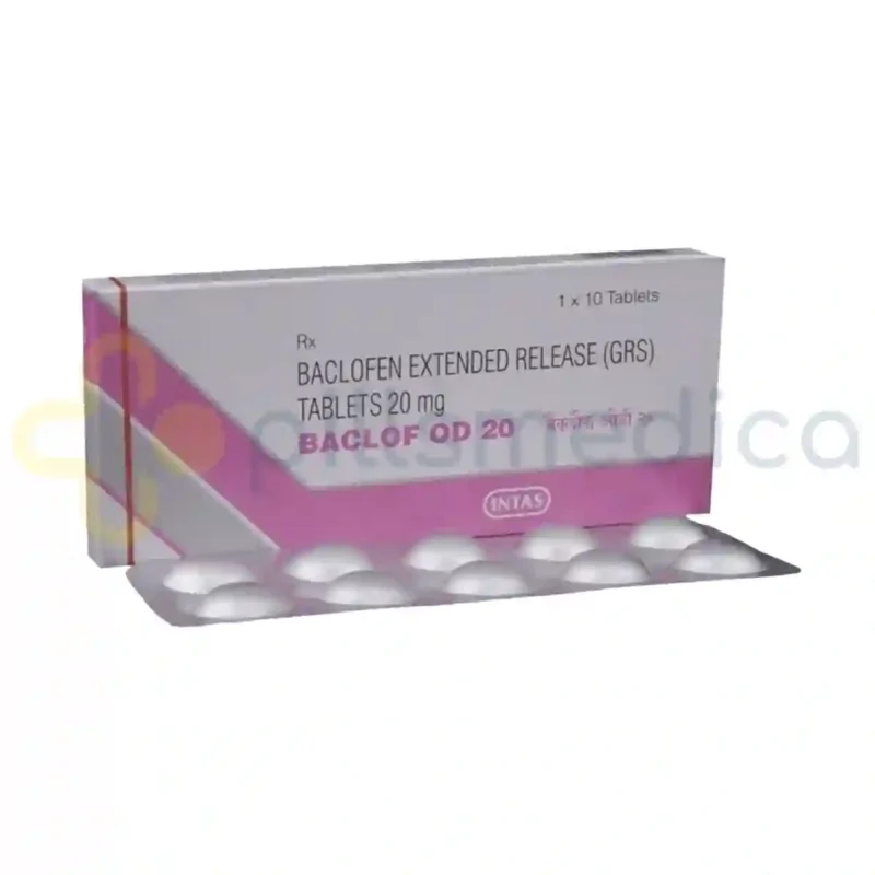 Baclof OD ER 20MG Tablet (15's)