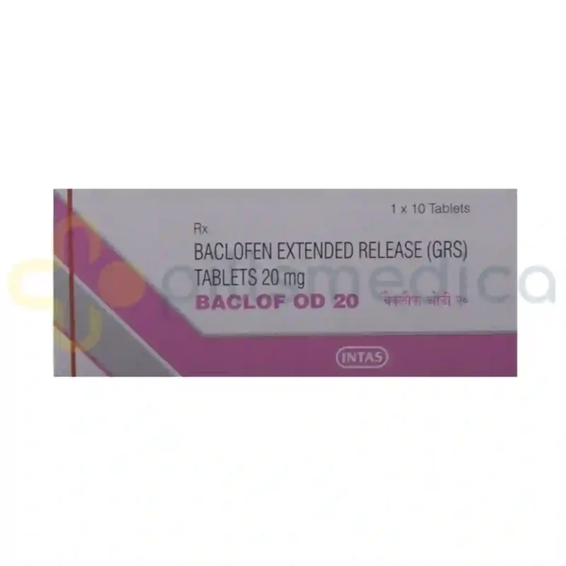 Baclof OD ER 20MG Tablet (15's) - Image 2