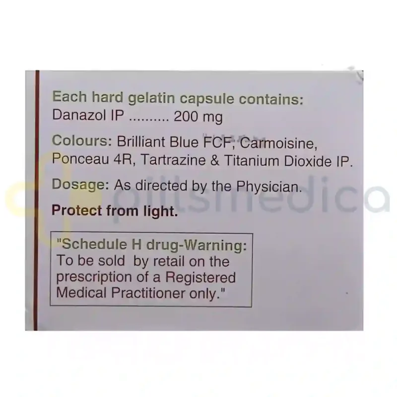 Danogen 200MG Capsule (10's) - Image 3