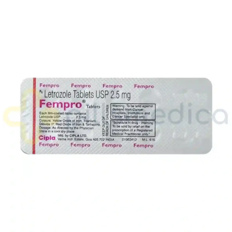 Fempro 2.5MG Tablet (10's) - Image 3