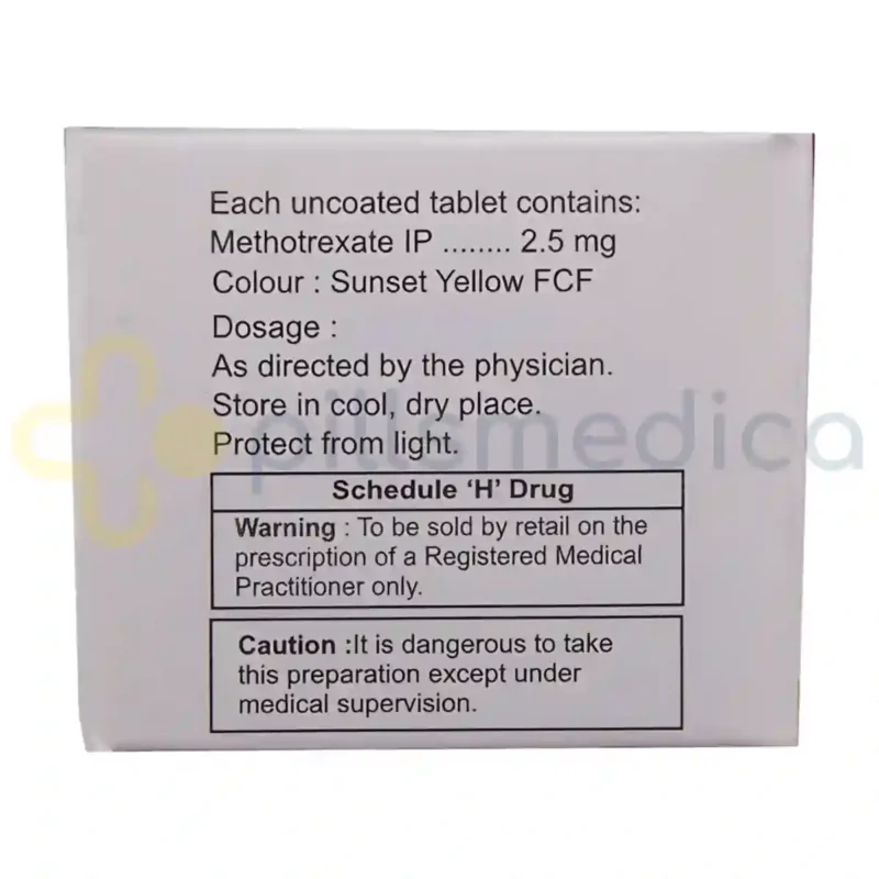 Folitrax 2.5MG Tablet (10's) - Image 3