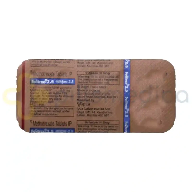 Folitrax 2.5MG Tablet (10's) - Image 5