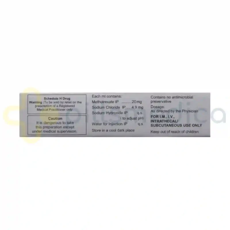 Folitrax 20MG Injection (1ml) - Image 3