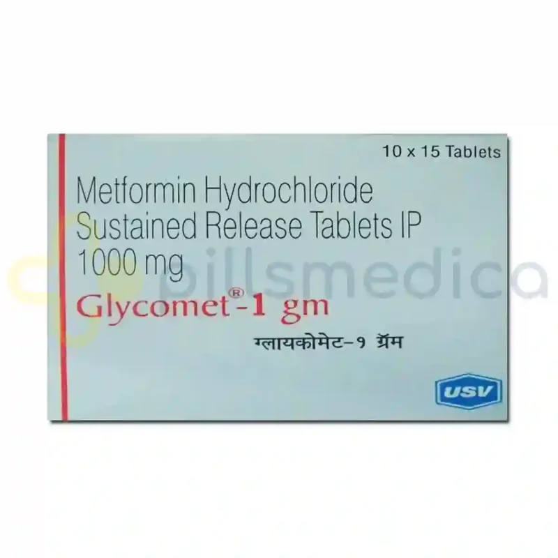 Glycomet 1GM Tablet (15's)