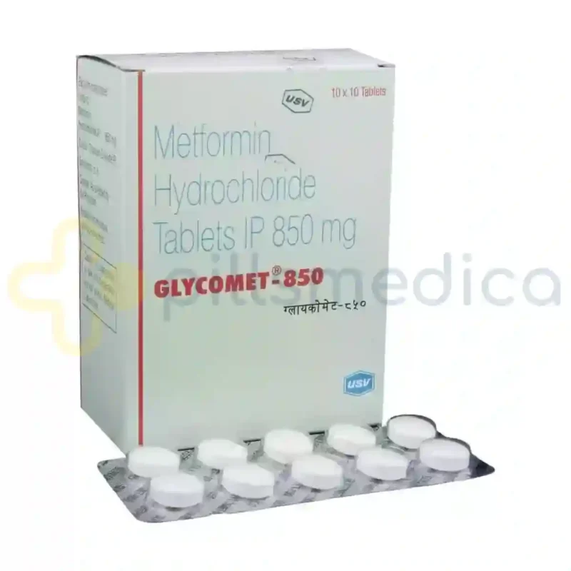 Glycomet 850MG Tablet (10's)