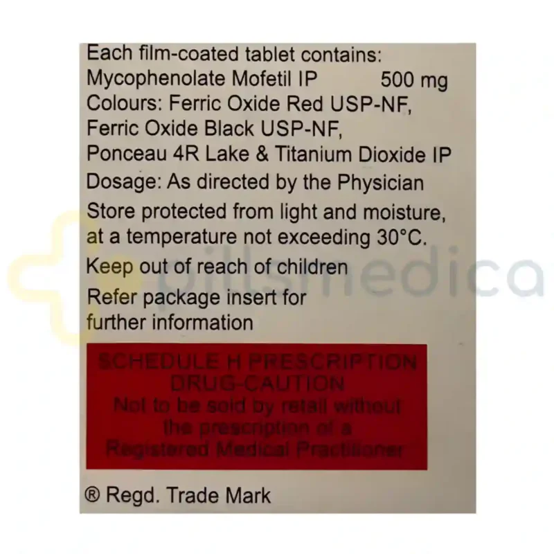 IPCA MMF - 500 500MG Tablet (10's) - Image 2