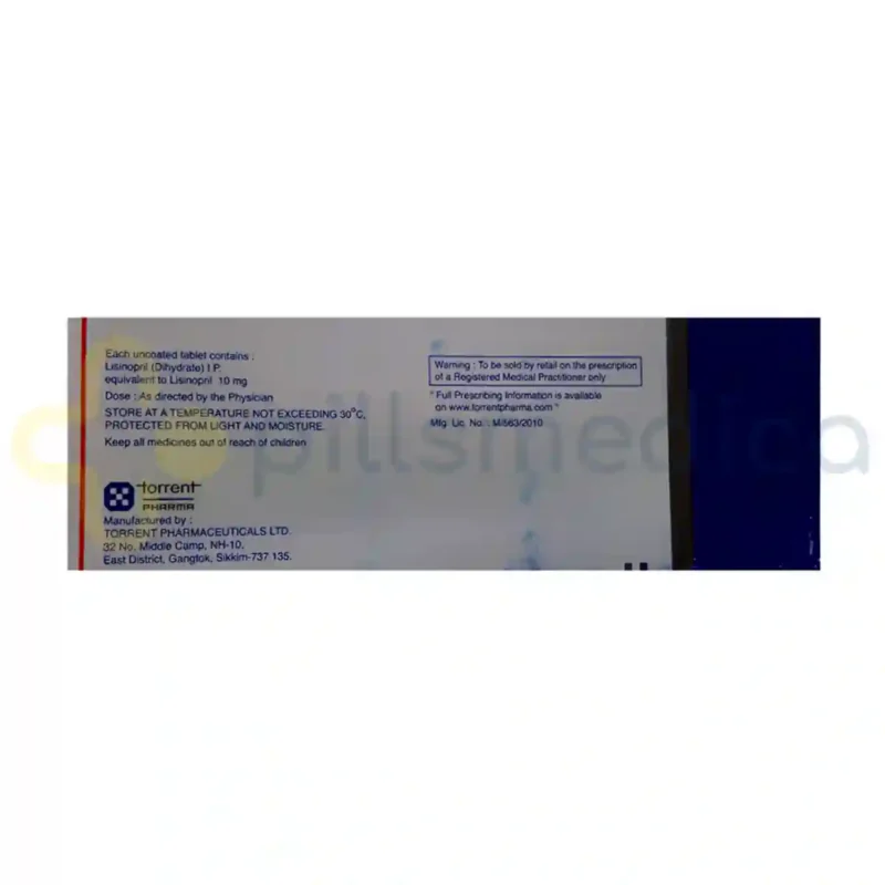 Listril 10MG Tablet (15's) - Image 2