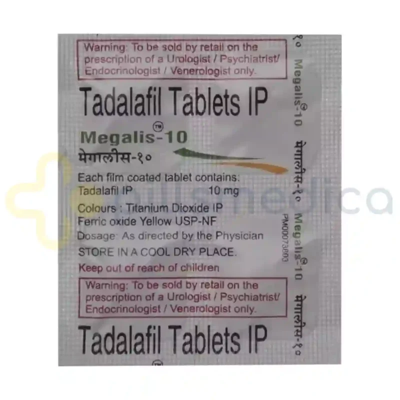 Megalis 10MG Tablet (4's) - Image 4