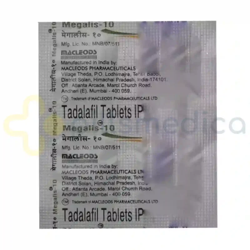 Megalis 10MG Tablet (4's) - Image 5
