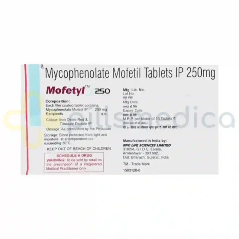 Mofetyl 250MG Tablet (10's) - Image 2