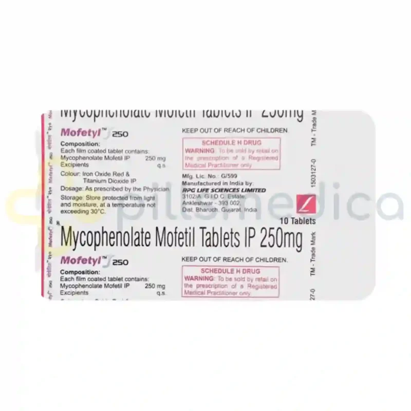 Mofetyl 250MG Tablet (10's) - Image 3