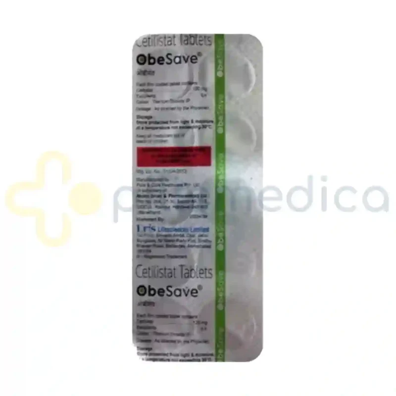 Obesave 120MG Tablet (10's) - Image 2