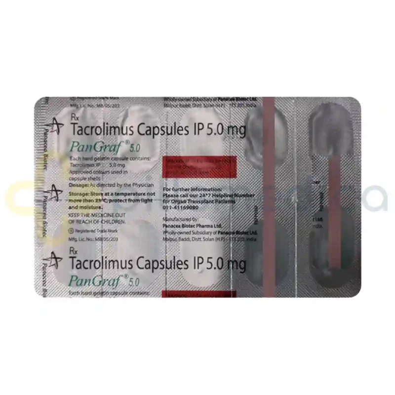 Pangraf 5MG Capsule (10's) - Image 3