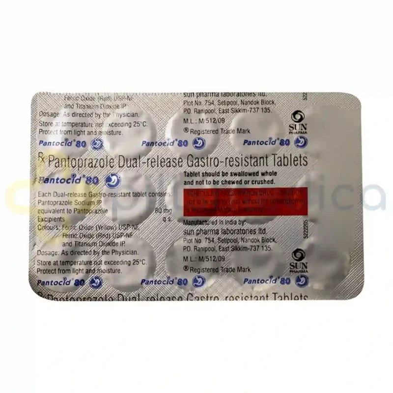 Pantocid Dual-Release 80MG Capsule (15's) - Image 4