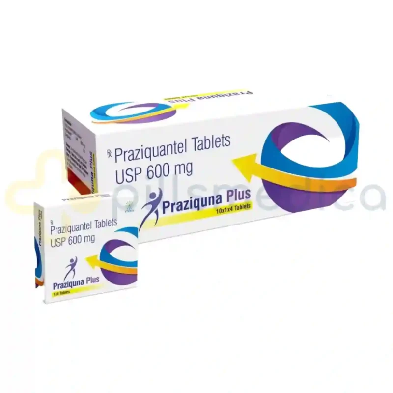 Praziquna Plus 600MG Tablet (10's)