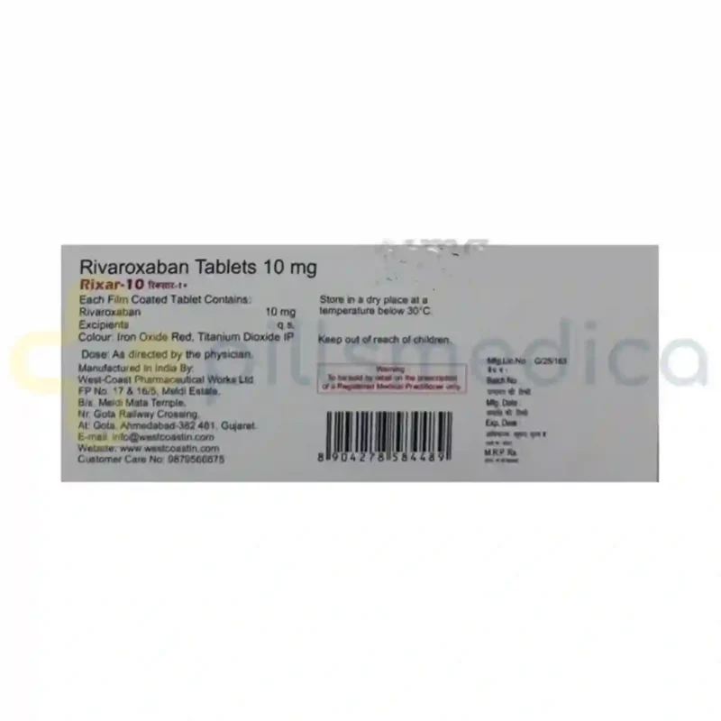 Rixar 10MG Tablet (10's) - Image 2