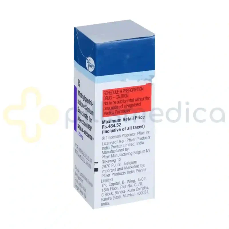 Solu-Medrol 125MG Injection (2ml) - Image 2