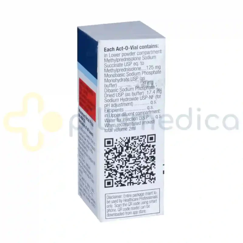 Solu-Medrol 125MG Injection (2ml) - Image 3