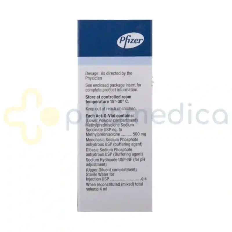 Solu-Medrol 500MG Injection (4ml) - Image 6