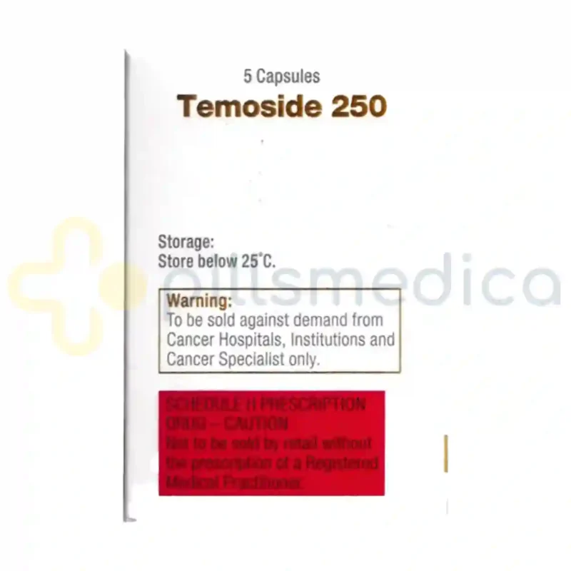 Temoside 250MG Tablet (5's) - Image 3