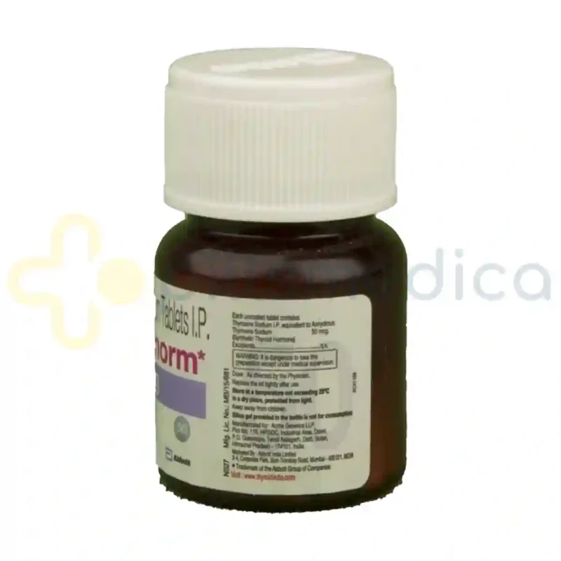 Thyronorm 50MCG Tablet (200's) - Image 2