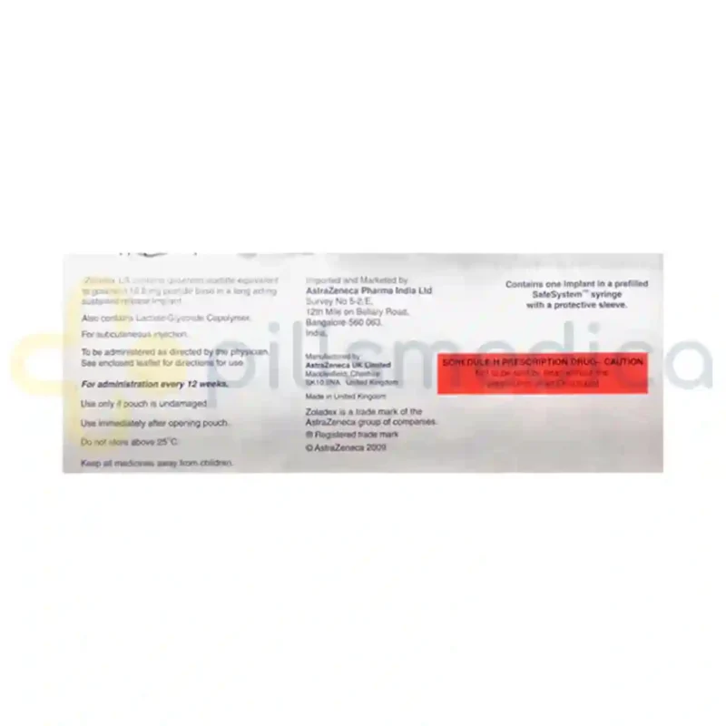 Zoladex LA Injection (10.8mg) - Image 2