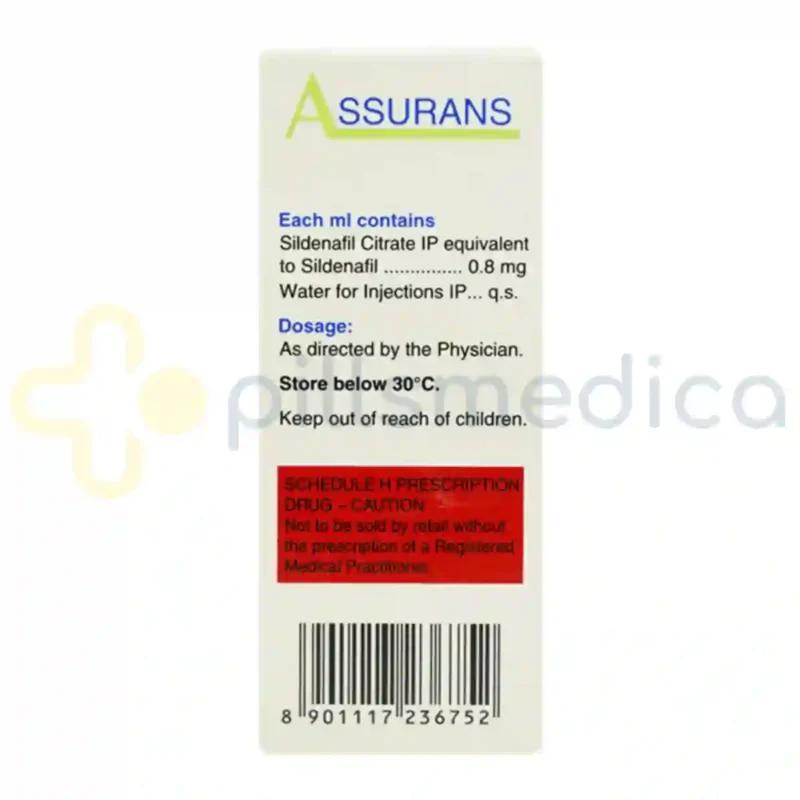 Assurans 10MG Injection (12.5ml) - Image 2