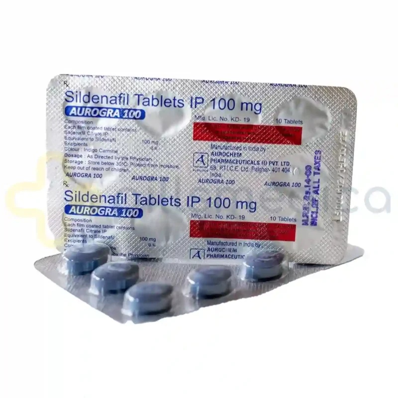 Aurogra 100MG Tablet (10's) - Image 2