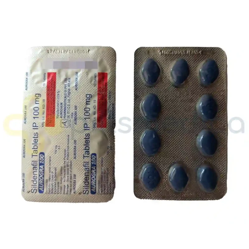 Aurogra 100MG Tablet (10's) - Image 3