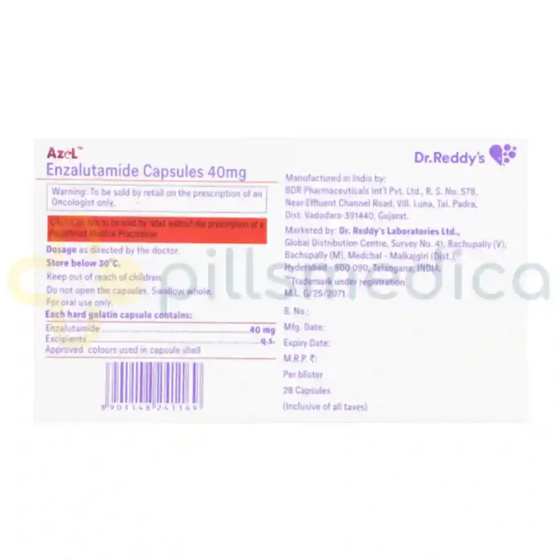 Azel 40MG Tablet (28's) - Image 2