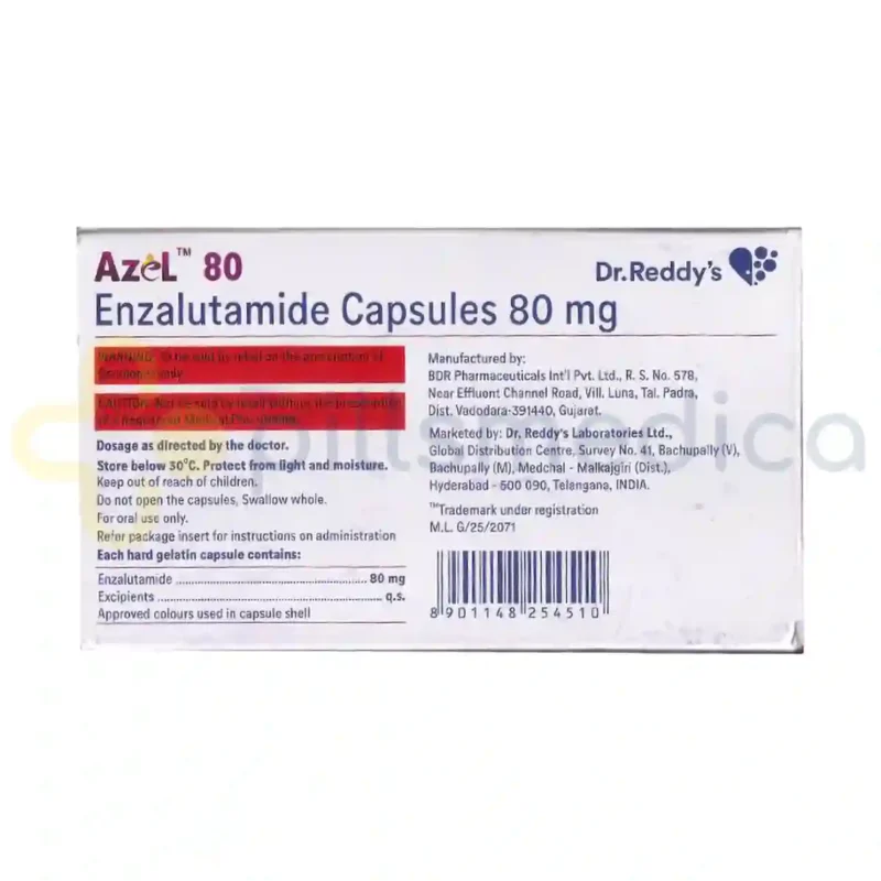 Azel 80MG Tablet (14's) - Image 2