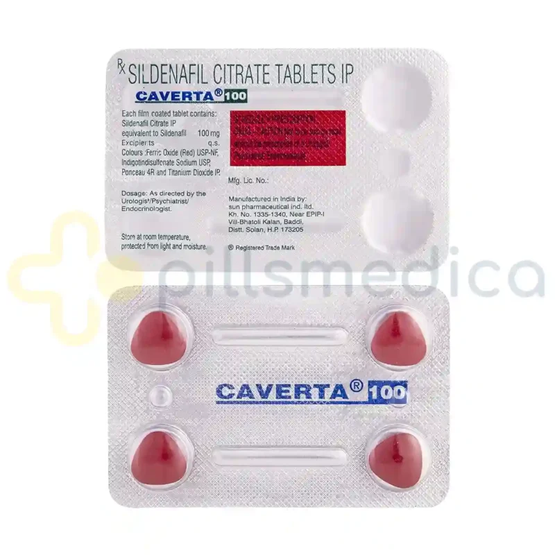 Caverta 100MG Tablet (4's) - Image 4