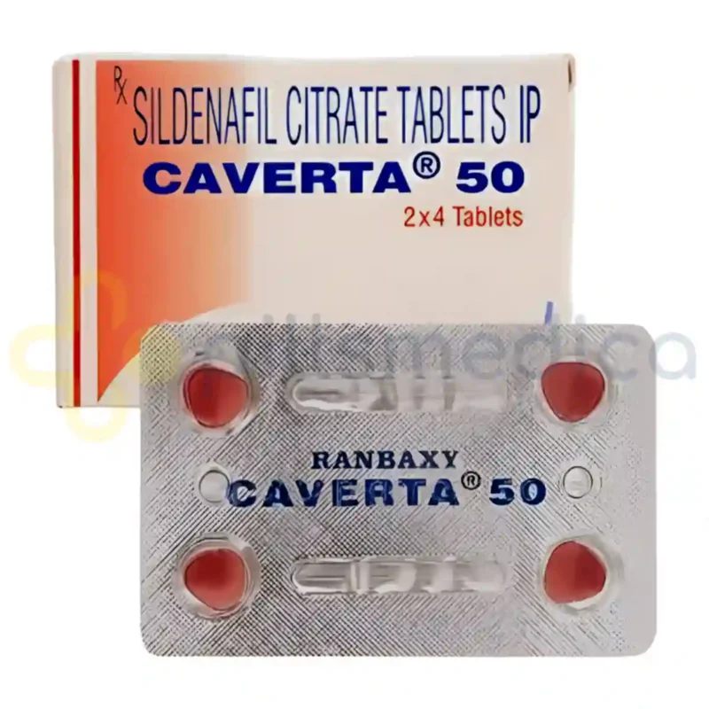 Caverta 50MG Tablet (4's)