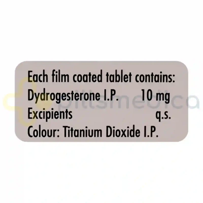 Duphaston 10MG Tablet (10's) - Image 3