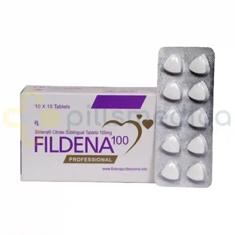 Fildena Professional 100MG Sublingual Tablet (10's)