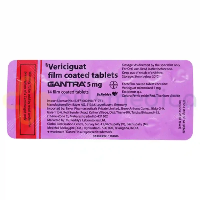 Gantra 5MG Tablet (14's) - Image 5