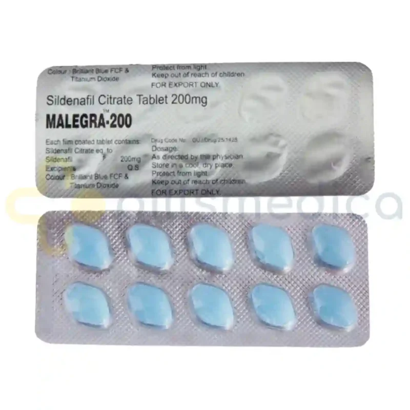 Malegra 200MG Tablet (10's) - Image 3